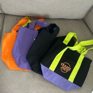 Multicolor Tote Bag Set mini Trader Joe’s  (B2)
